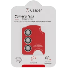 Casper Kameralinsskydd för Samsung Galaxy S25 (Klara Ringar) transparent