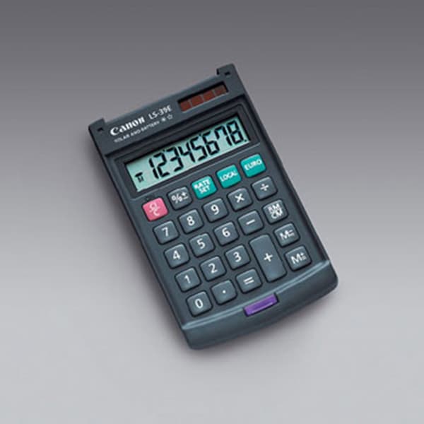 Canon LS-39E Lommeregner