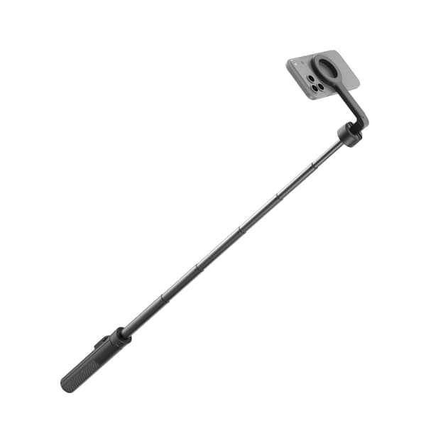 XO selfiepinne Bluetooth stativ SS37 svart magnetisk för MagSafe 124cm svart
