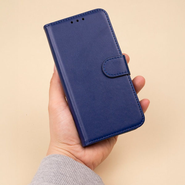 Smart Classic-fodral för iPhone 16 Pro Max blå black