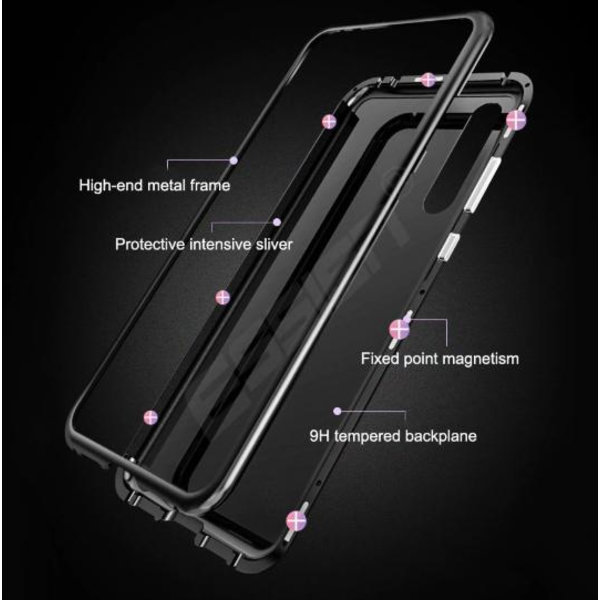 magnetisk glas bakfodral Huawei  P20 pro