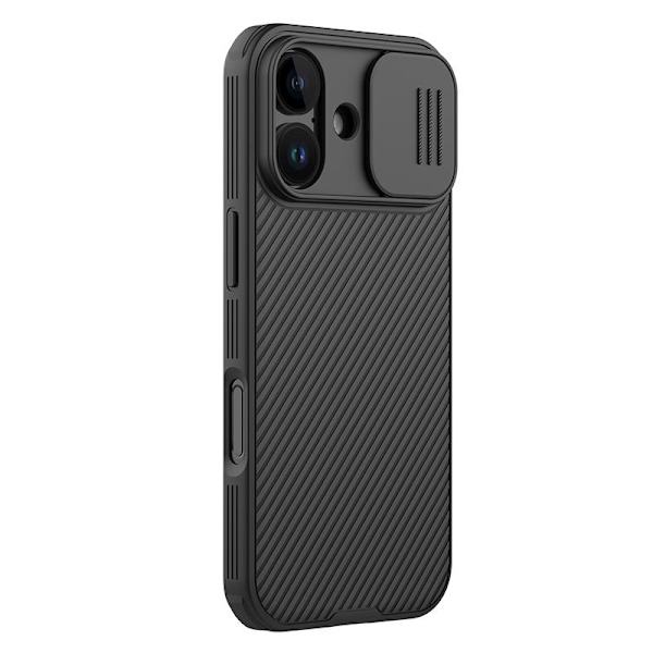 Nillkin Camshield Pro Magnetic Case for iPhone 15 Pro Max - Black, Durable PC Material