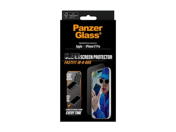 PanzerGlass Klar Transparent transparent
