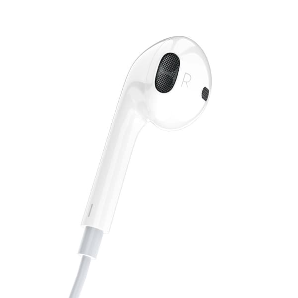 BWOO trådbundna hörlurar HF175 USB-C digitalt gränssnitt vit röd