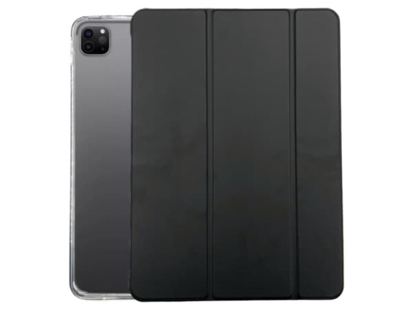 Nordic Accessories iPad Pro 11 (2nd, 3rd och 4th gen) Trifold back skal Black svart