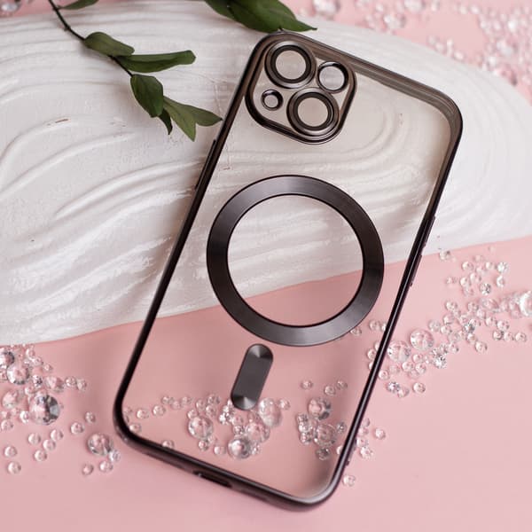 Color Chrome Mag-skal till iPhone 13 Pro Max 6,7\" svart