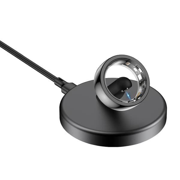 Riversong smartring Trinity svart SR01 storlek 10 diameter insida 20mm