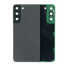Baksidesglas med kameralins för Samsung Galaxy S22 Plus 5G (ingen logotyp) (Eftermarknad Plus) (Grafit) svart