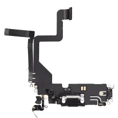 Laddningsport Flexkabel för iPhone 14 Pro (Begagnad OEM-dragning) (Djuplila) lila