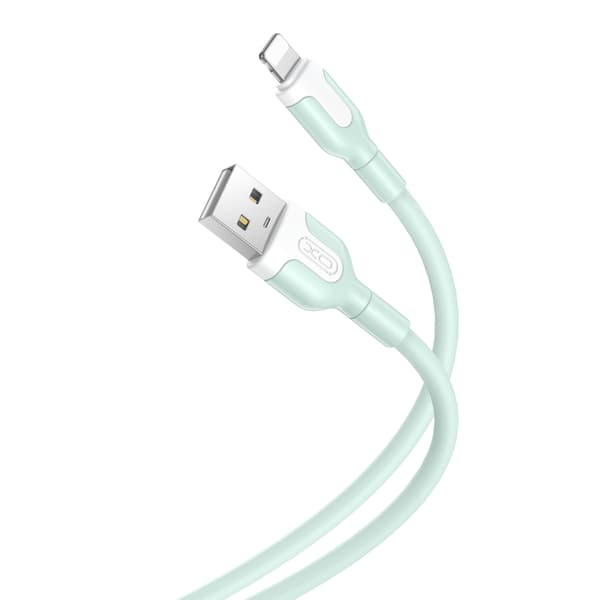 XO-kabel NB212 USB - Lightning 1,0 m 2,1A grön grön