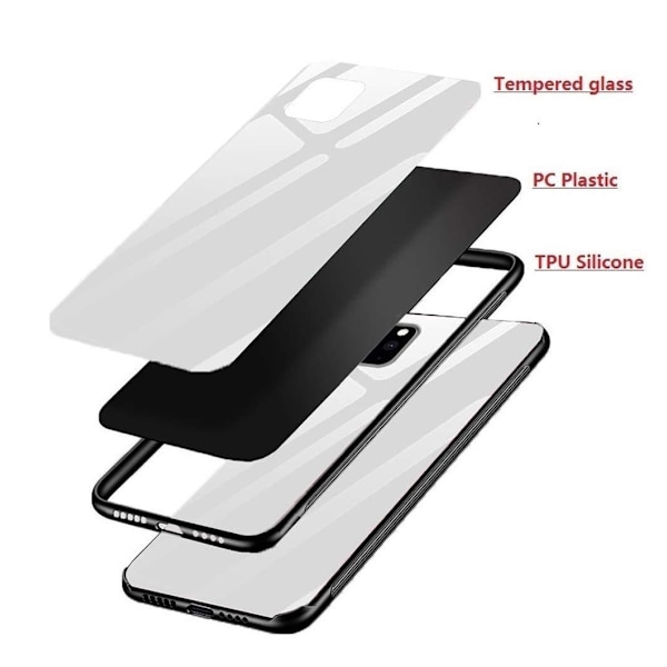 Forcell glas backfodral för iphone 11 pro svart "Black"
"Svart"