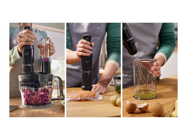 Bosch Serie | 4 ErgoMaster MSM4B610 Stavblender Pianosort/antracit