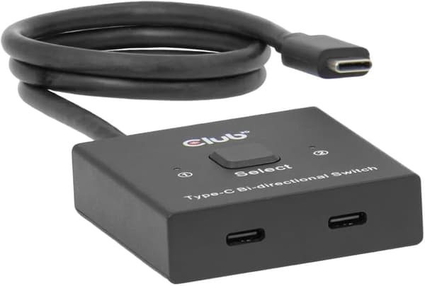 Club 3D USB-C Switch Bi-Directional 8K60Hz 100W