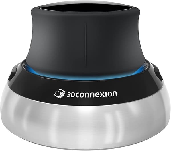 3Dconnexion SpaceMouse trådlös svart Sölv