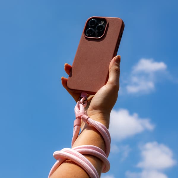Etteri universal nackrem för telefoner ljusrosa rosa