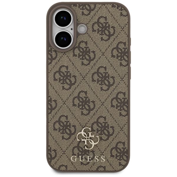 Guess 4G Small Classic Logo MagSafe-skal för iPhone 17 brun