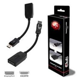 Club 3D Videoadapter 22.86m svart
