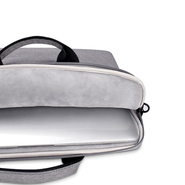 Devia laptopväska / MacBook-väska Justyle 15,4'' grå