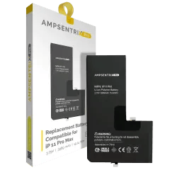 Ersättningsbatteri för iPhone 11 Pro Max (AmpSentrix Pro)