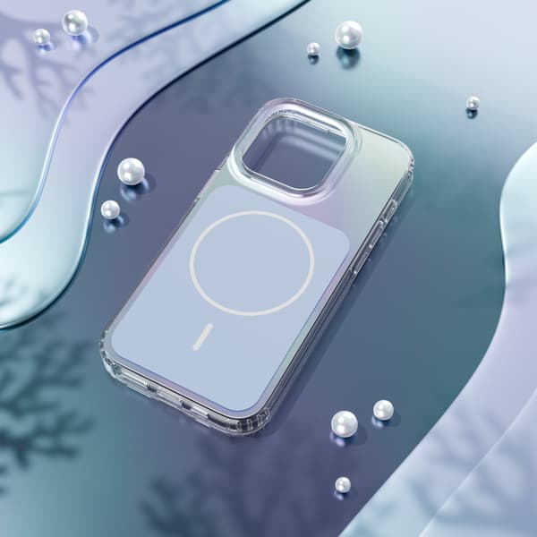 Etteri Hidden Pearl skal för iPhone 13 ljusblå blå