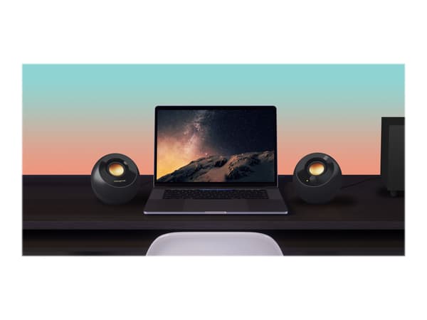 Creative Pebble Plus 2.1-kanal Höjttalersystem svart svart