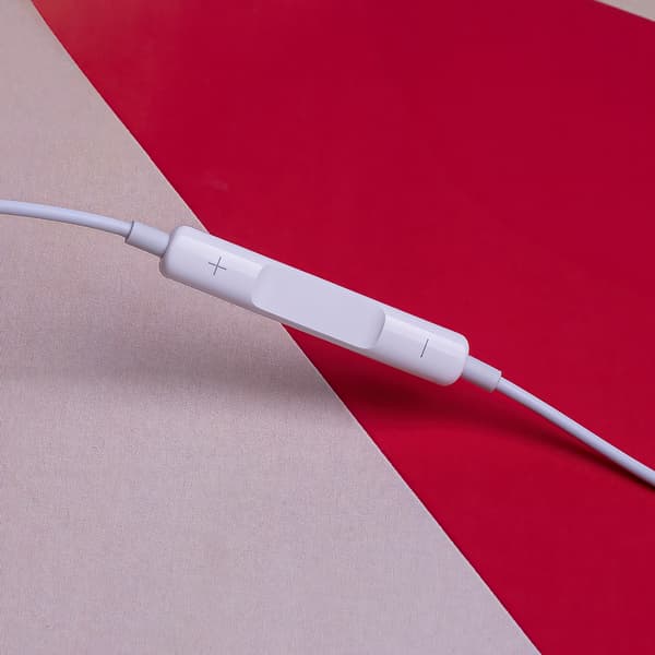 Maxlife trådbundna hörlurar MXEP-04 USB-C vit röd