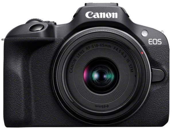 Canon EOS R100 24.1Megapixel svart Digitalkamera