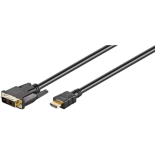 Goobay DVI-D > HDMI 2m Black