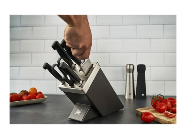 ZWILLING Four Star Knivblok och kniv-set