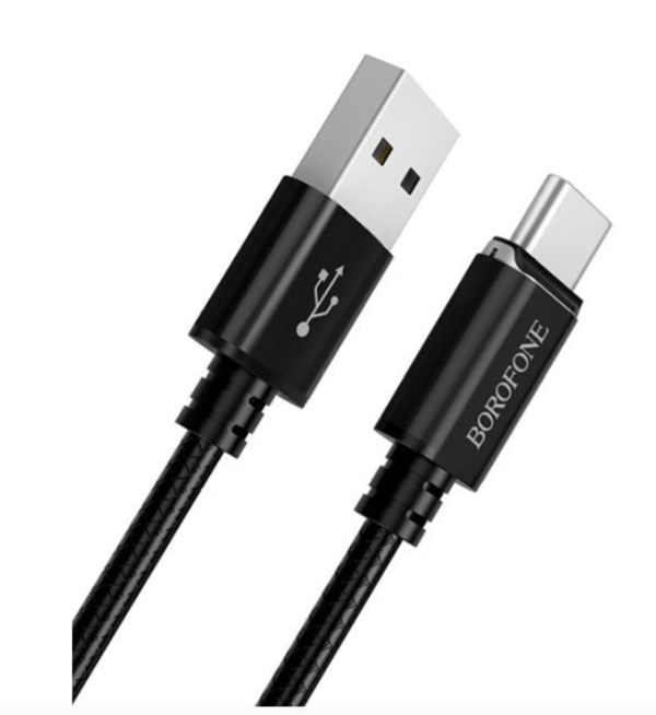 BU1 magnetisk USB-kabel för USB-C svart