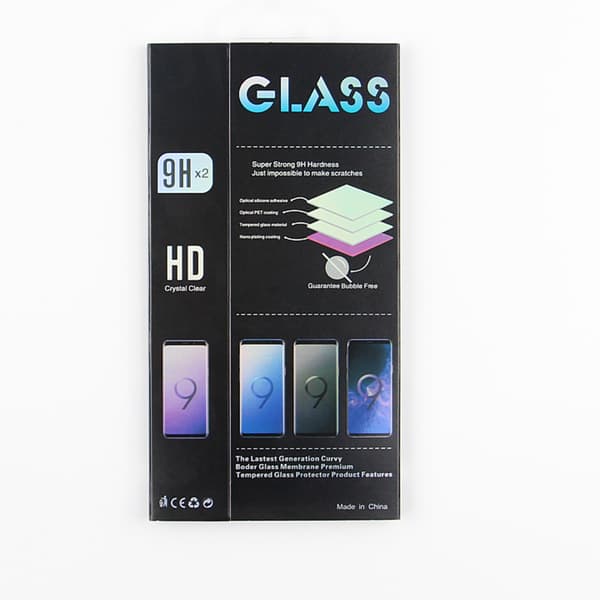 Tempered glass 5D for Xiaomi Mi Note 10 Lite black frame