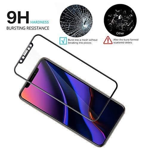 2 st full täckning iPhone 11 / iPhone XR-skärmskydd