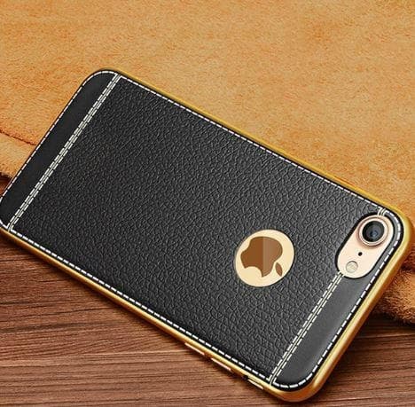 Guldpläterad fodral till iPhone X/Xs