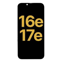 OLED-enhet kompatibel med iPhone 17e / 16e (renoverad)