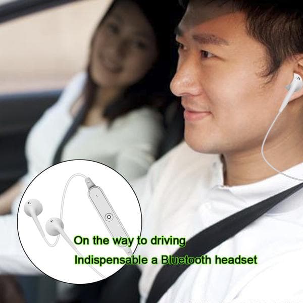 trådlösa mobil hörlurar svart