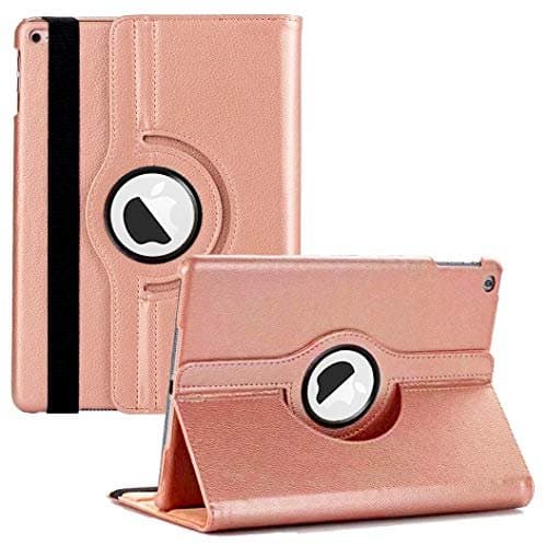 iPad 360 fodral för iPad Air för iPad 6 9,7" roseguld