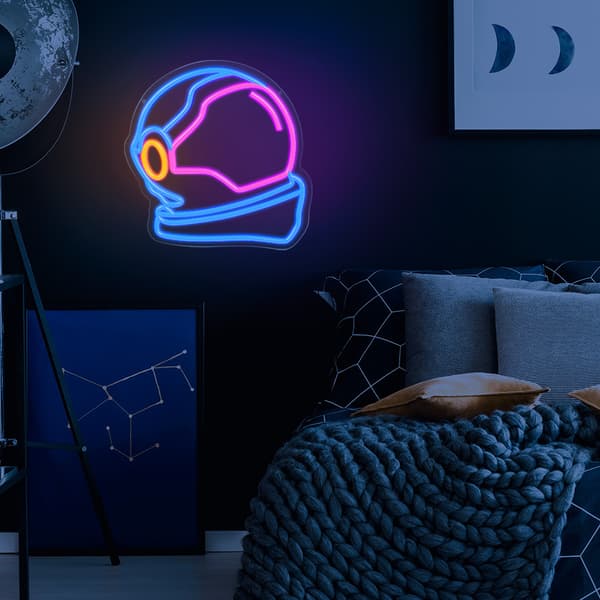 Neon PLEXI LED ASTRONAUT flerfärgad FPNE22 Forever Light