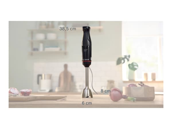 Bosch Serie | 4 ErgoMaster MSM4B610 Stavblender Pianosort/antracit
