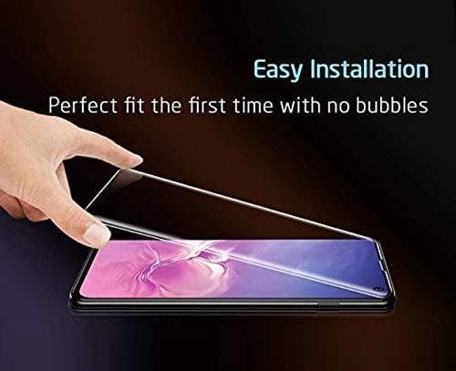 4 st top kvalitet heltäckande skärmskydd för Samsung S9 plus