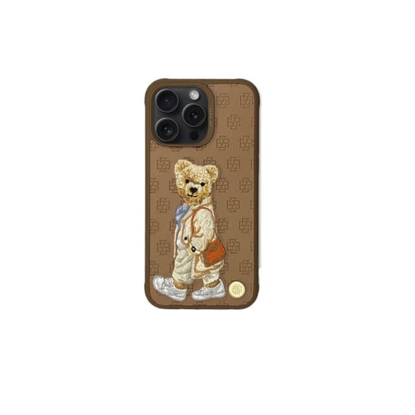 Zuck Bear Paris Gentelman-fodral för iPhone 15 Pro Bag TTT