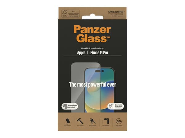 PanzerGlass svart Transparent svart
