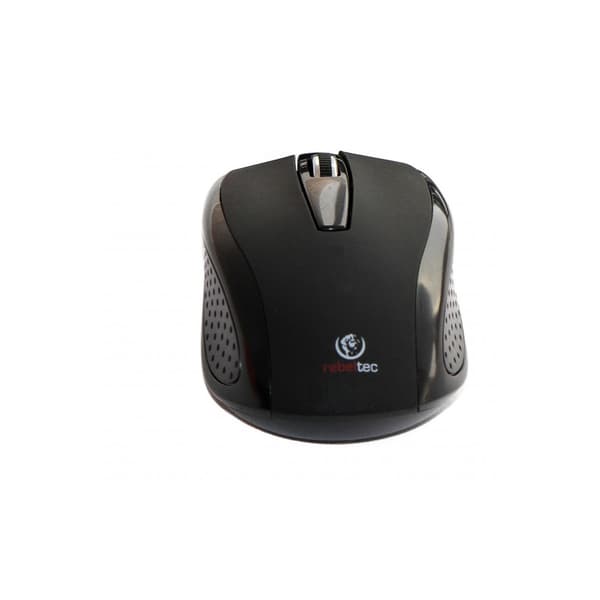 Rebeltec optisk mus USB 1,8 m Gamma 2 svart