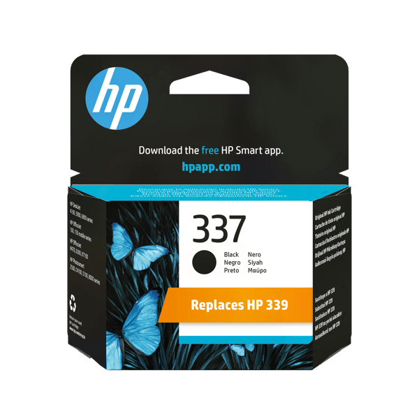 HP 337 svart 420 sidor bläck C9364EE