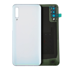 Baksidesglas med lim för Samsung Galaxy A50 (A505 / 2019) (vit) vit