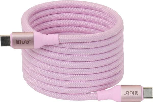 Club 3D USB Type-C kabel 2m Pink