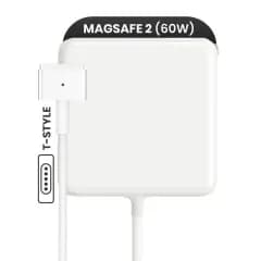 60W MagSafe 2 strömadapter med kabel (T-stil) för MacBook (OEM Grade A/B) (bulkförpackning)
