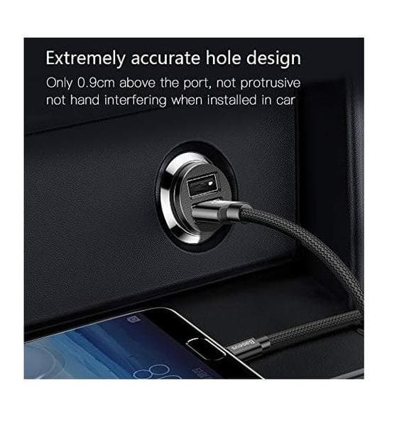 Baseus Billaddare, Mini bärbar 3.1A Dual USB