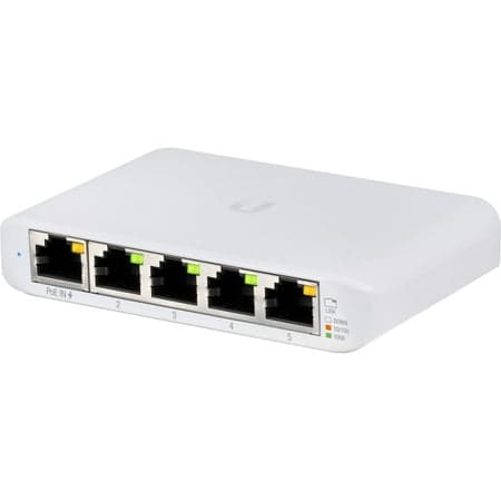 Ubiquiti UniFi Switch USW Flex Mini Switch 5-porte Gigabit PoE+