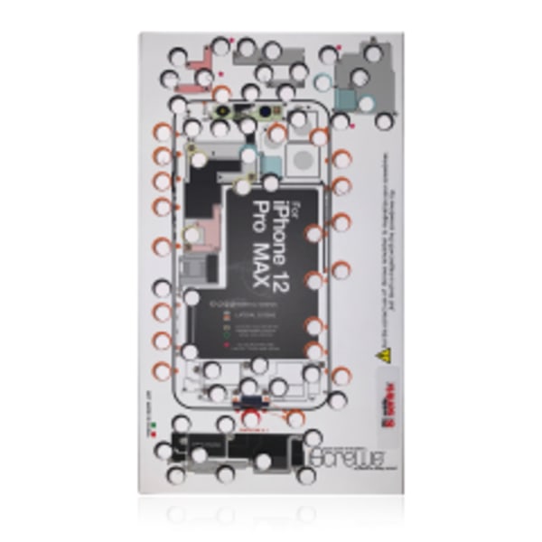 iScrews Positionsmatta för iPhone 12 Pro Max (dottorpod)
