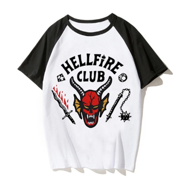 Stranger Things 4 Långärmad  T-shirt Hellfire|M M